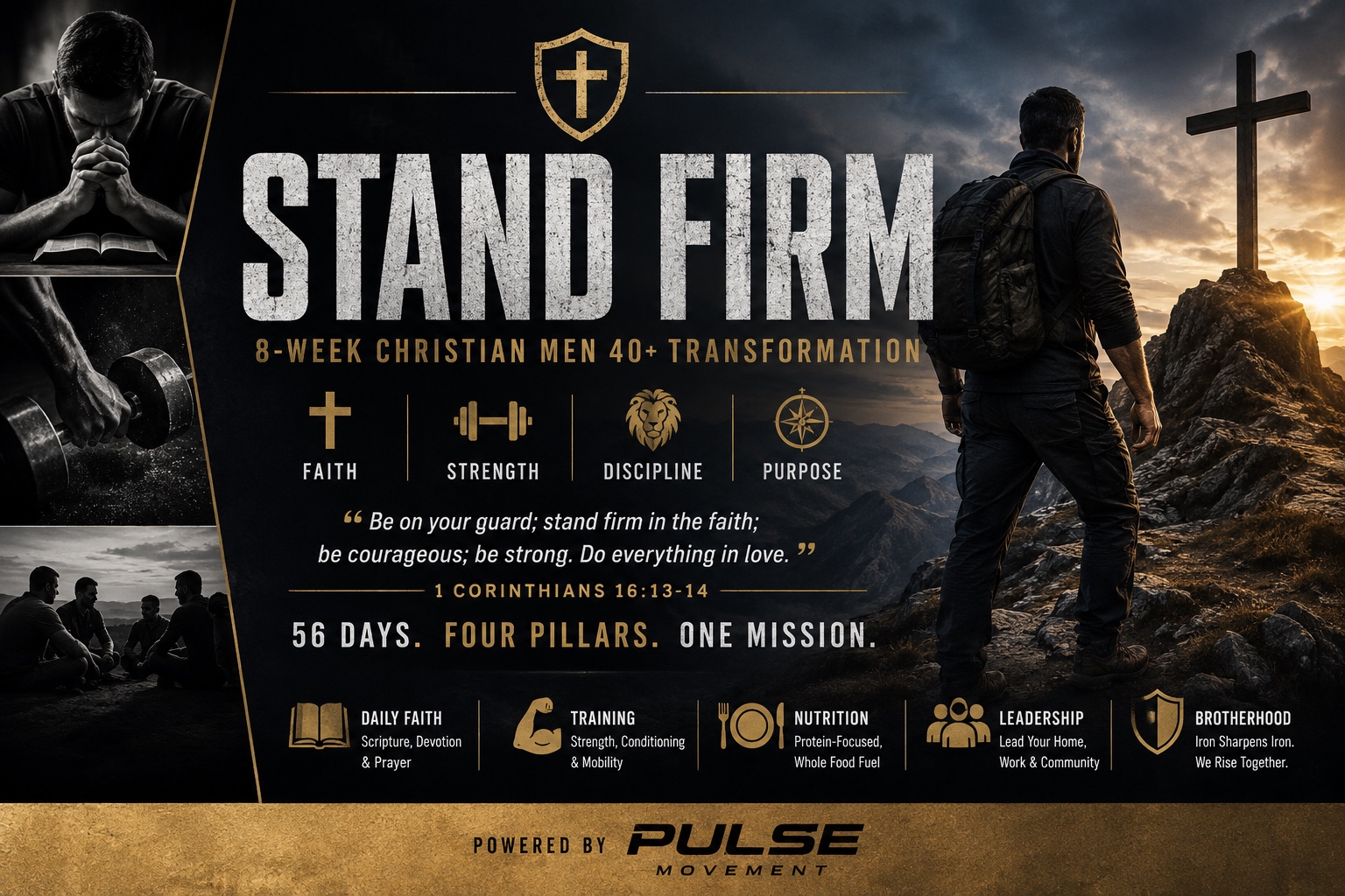Stand Firm 8-week Christian men's transformation